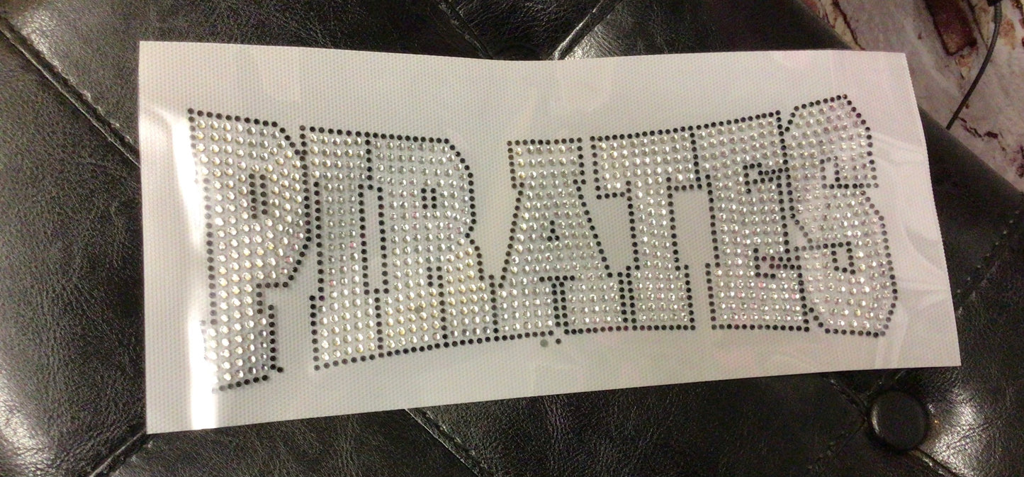 Pirates rhinestone