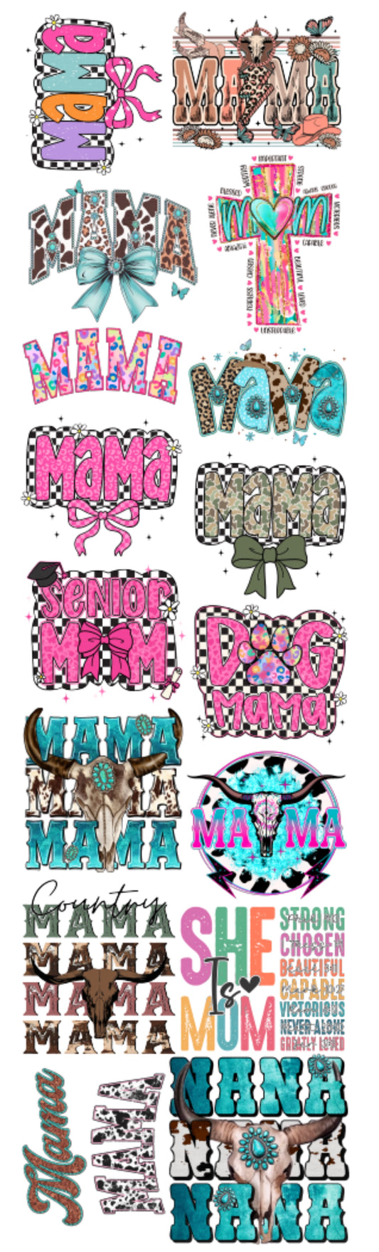 Mothers Day Gangsheet