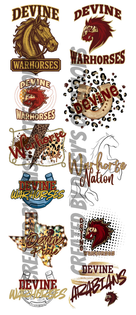 Devine Pre-made Gangsheet