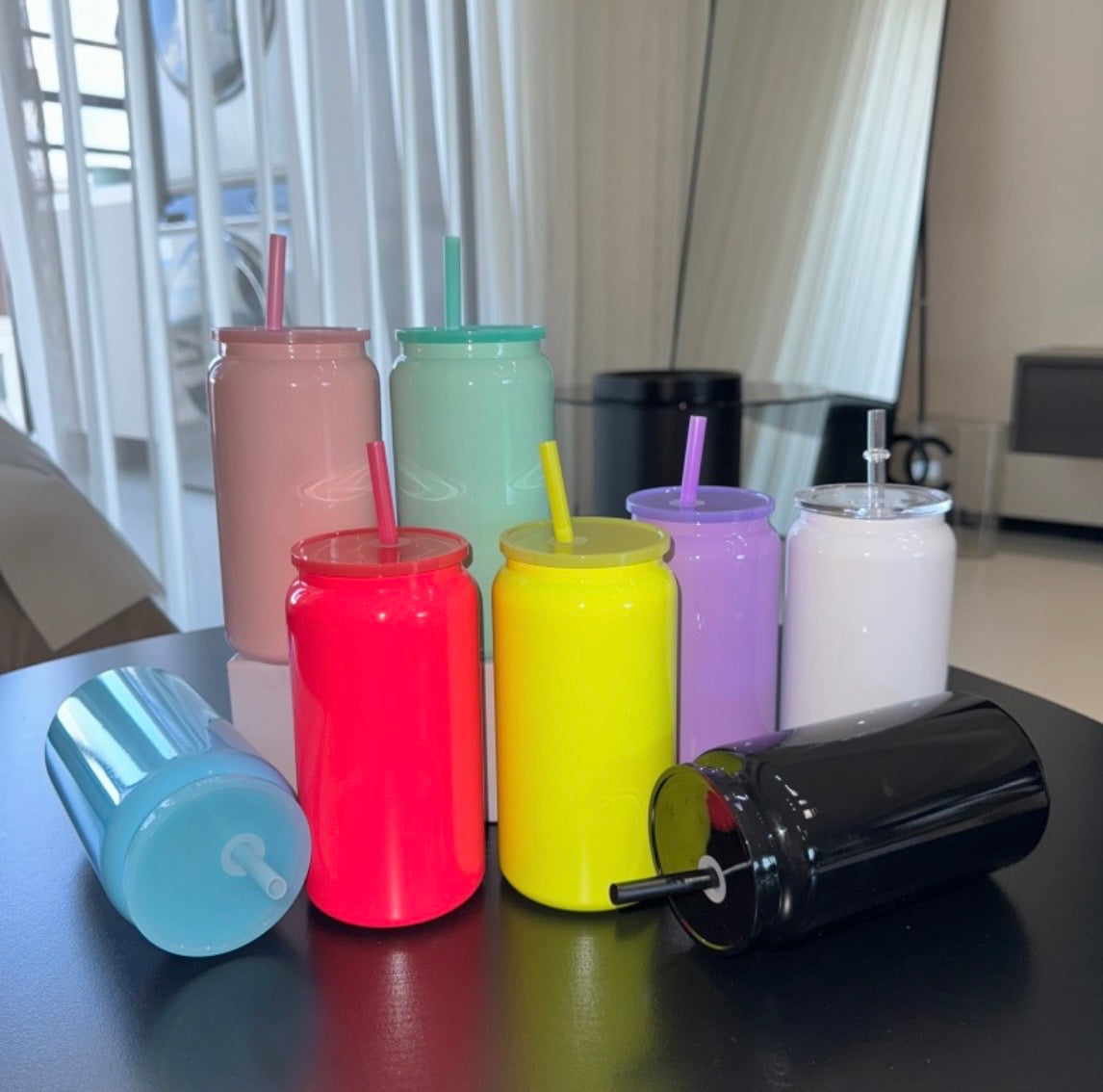 16oz Libby Neon Glass