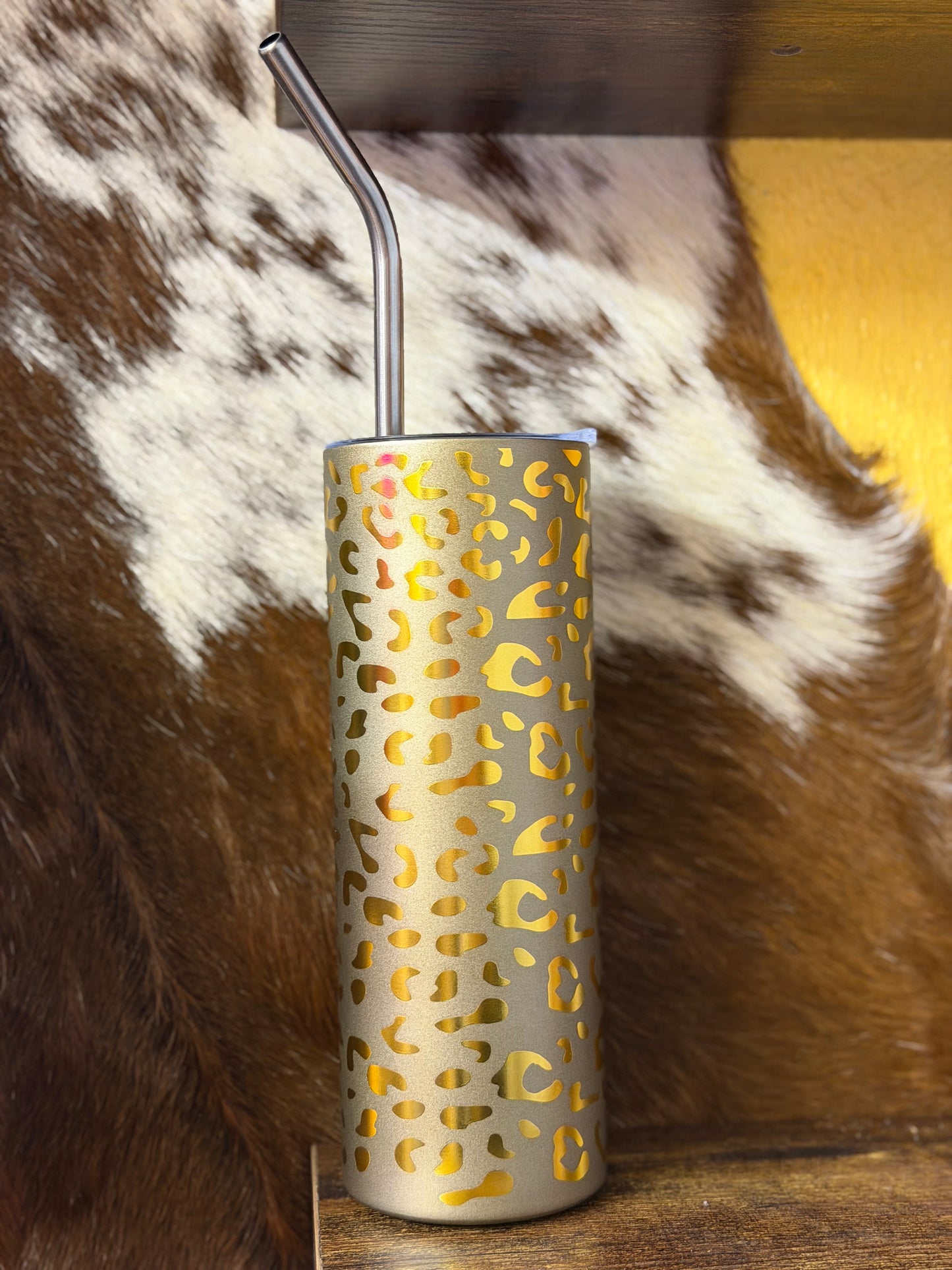 Metallic Cheetah 20oz