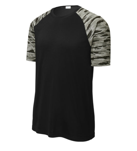Sport-Tek Drift Camo Colorblock Tee