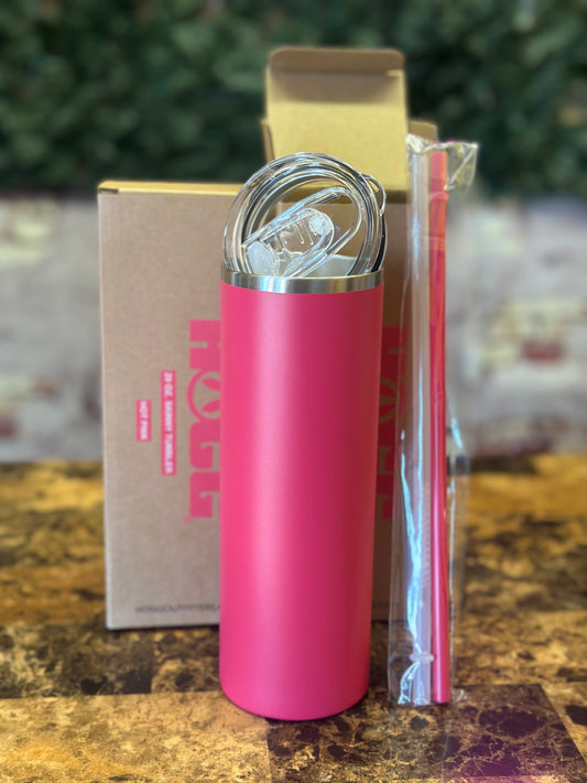 20oz Powder Coated Skinny Tumbler